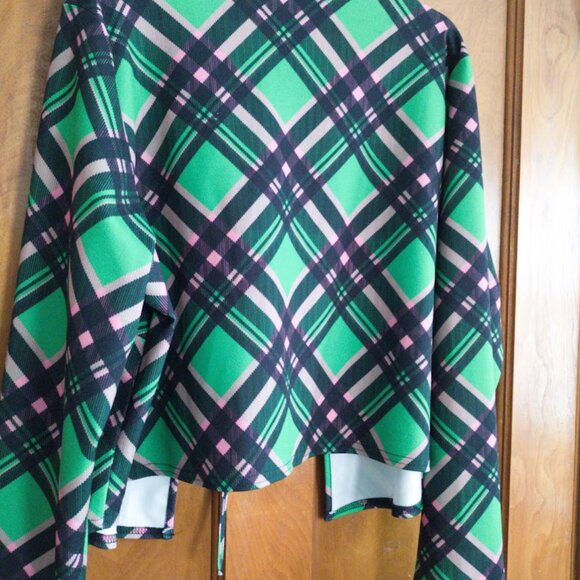 Plaid jacket and skirt set - Picture 14 of 14